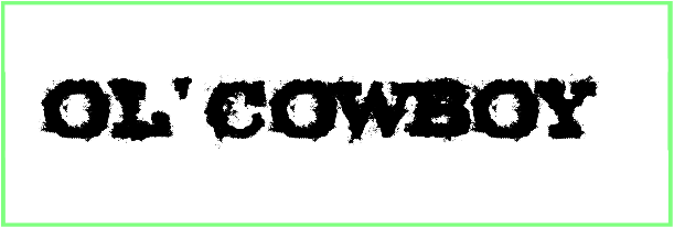 Ol Cowboy Font free download