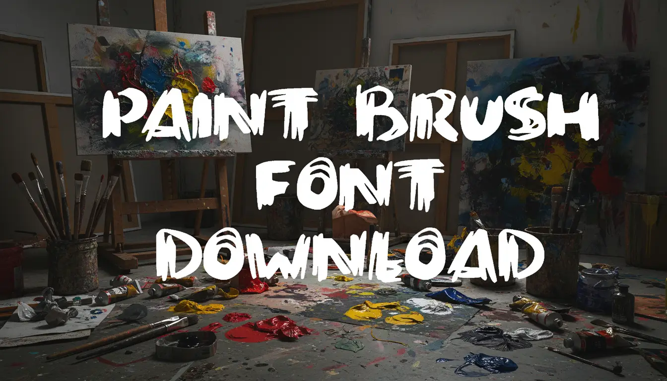 Paint Brush Font Download