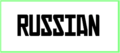 Russian Font free download