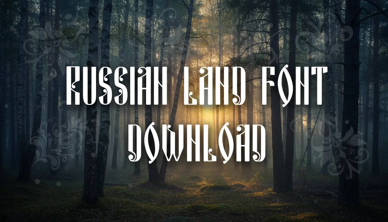 Russian Land Font Download
