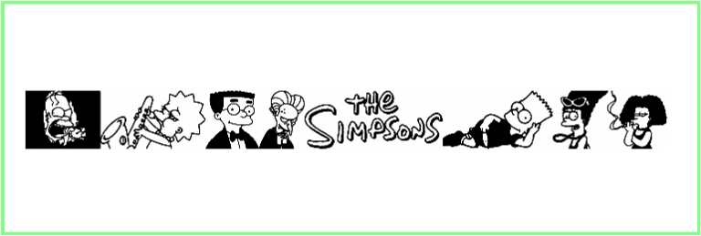 Simpsons Mm Font free download