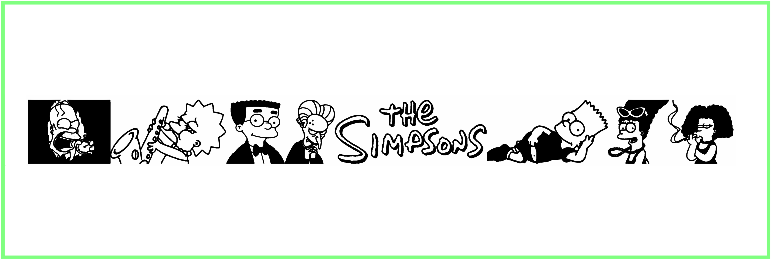 Simpsons Mm Font free download