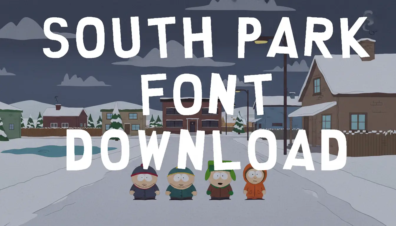 South Park Font Download