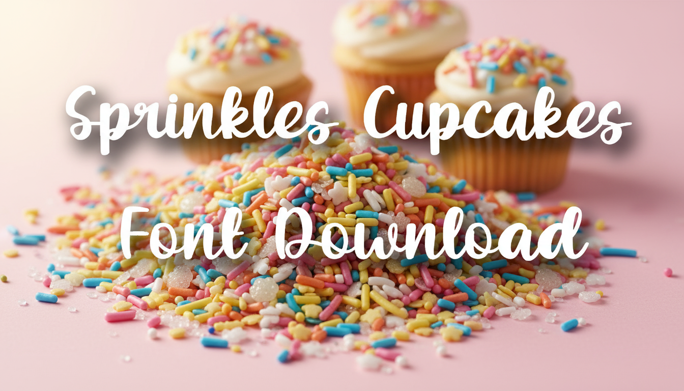 Sprinkles Cupcakes Font Download