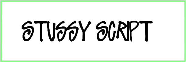 Stussy Script Font free download