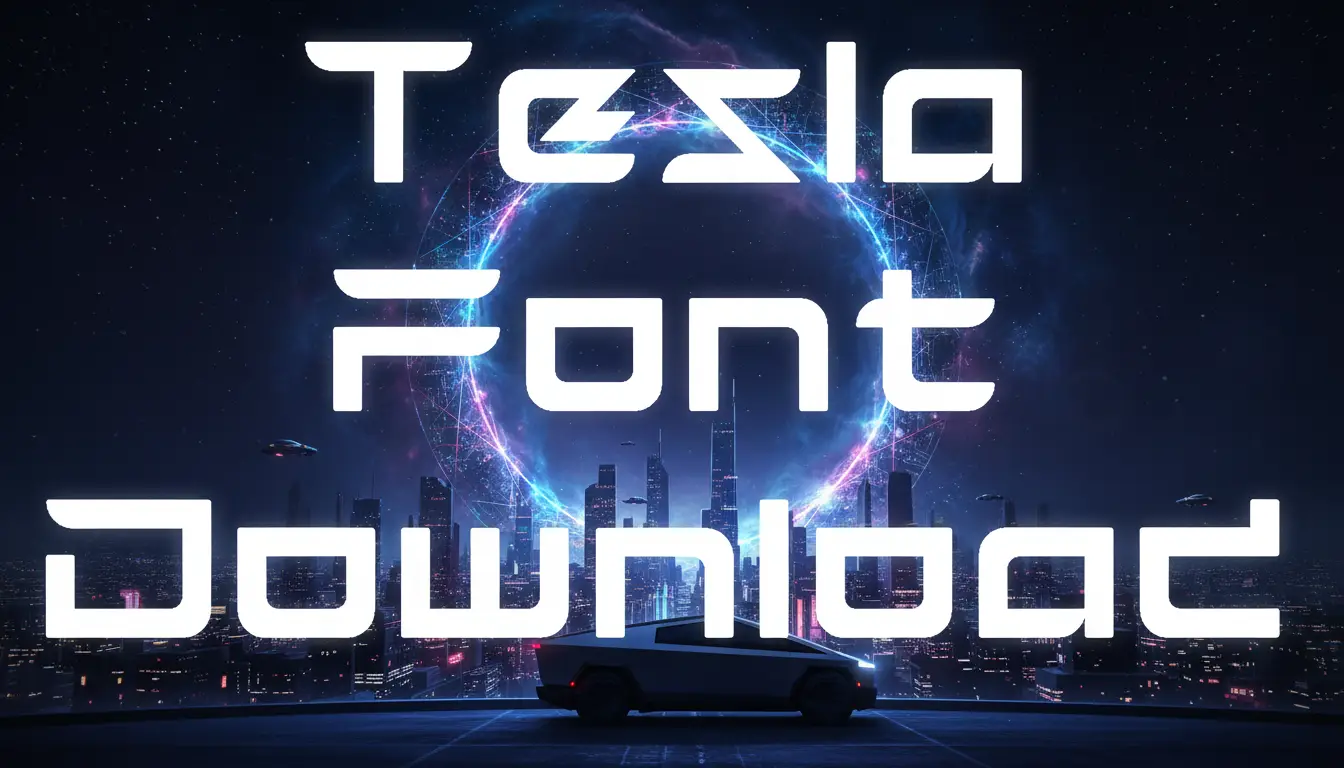 Tesla Font Download