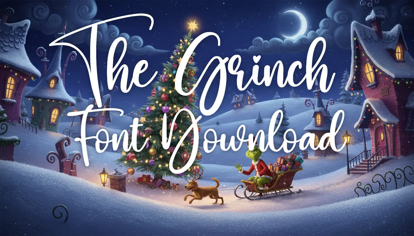 The Grinch Font Download