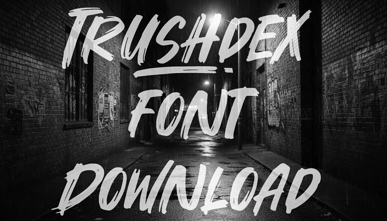 Trushdex Font Download