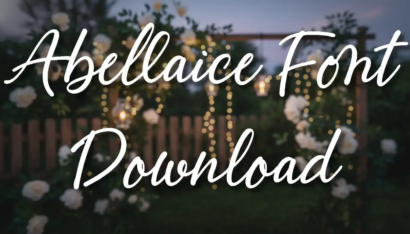 Abellaice Font Download