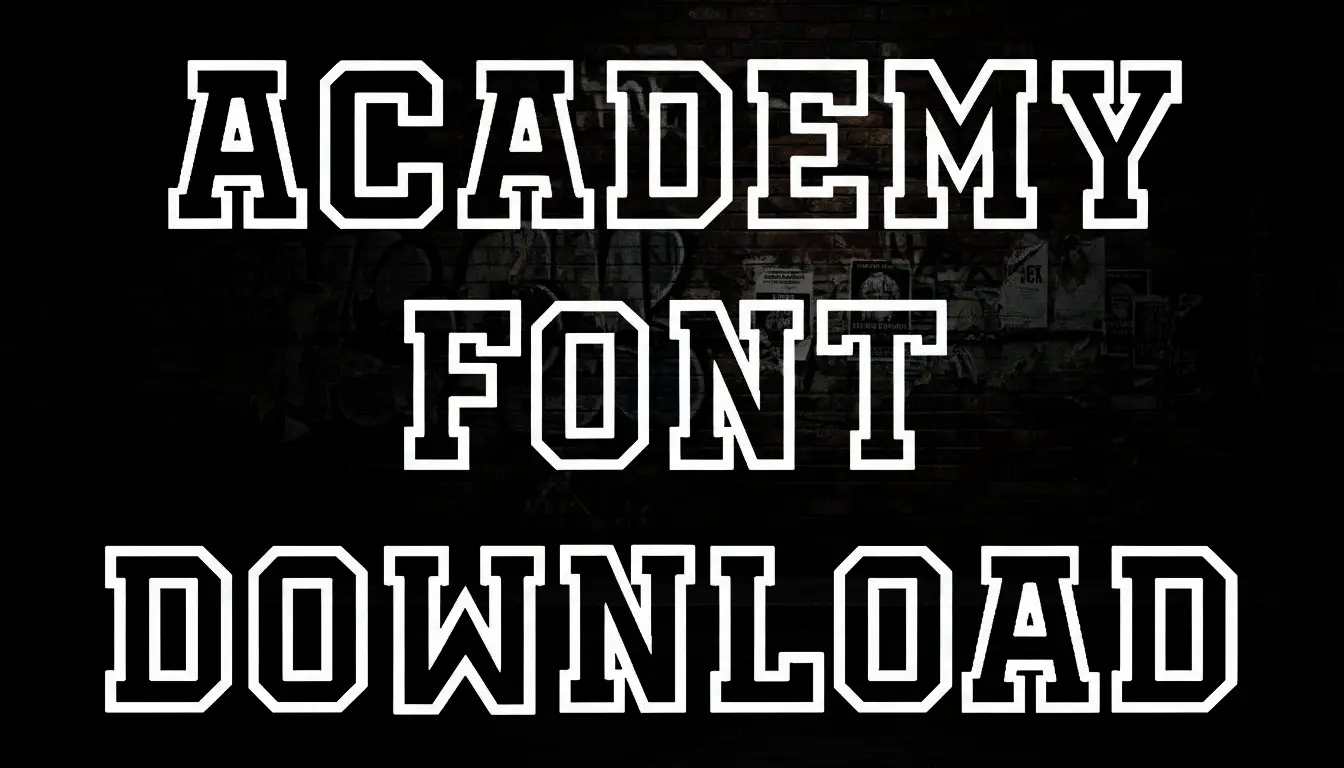 Academy Font Download
