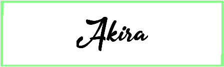 Akira Font free Download