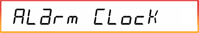 Alarm Clock Font free download