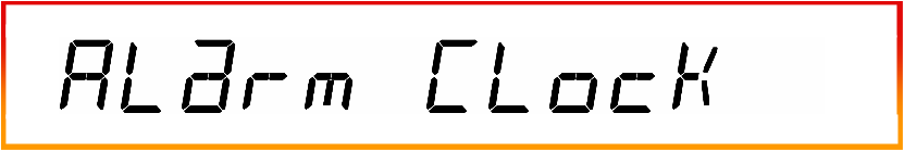 Alarm Clock Font free download