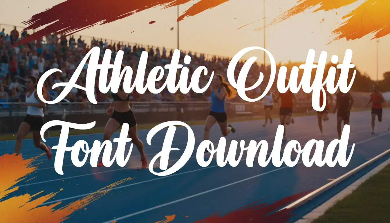 Athletic Outfit Font Download