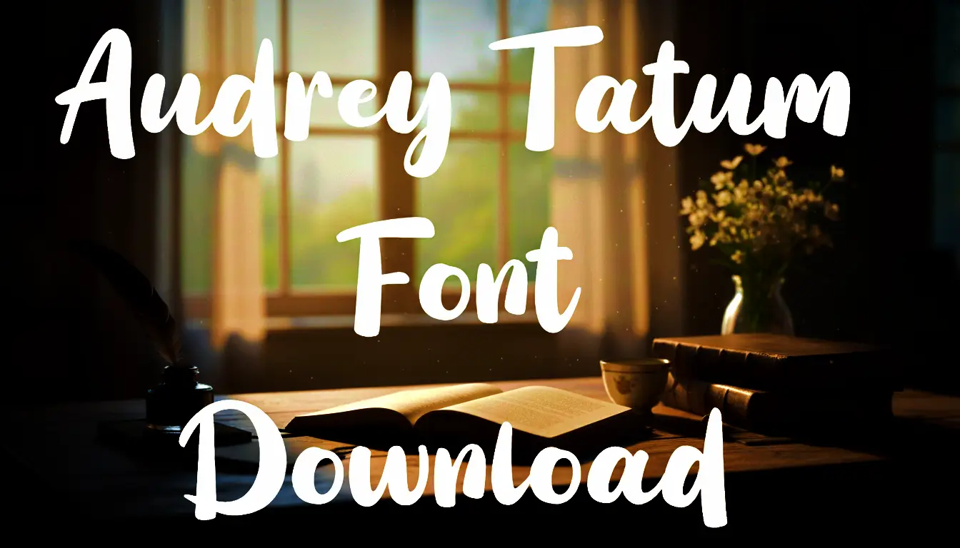 Audrey Tatum Font Download