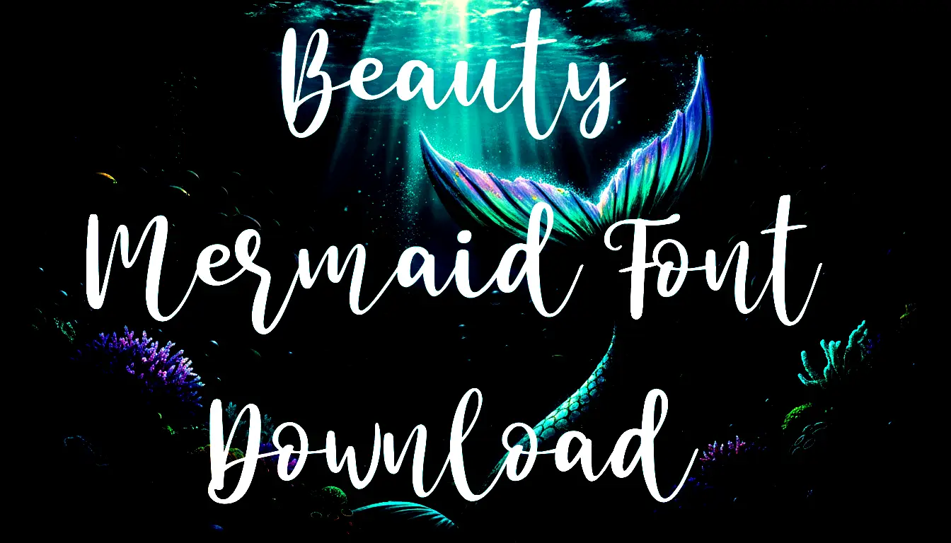 Beauty Mermaid Font Download