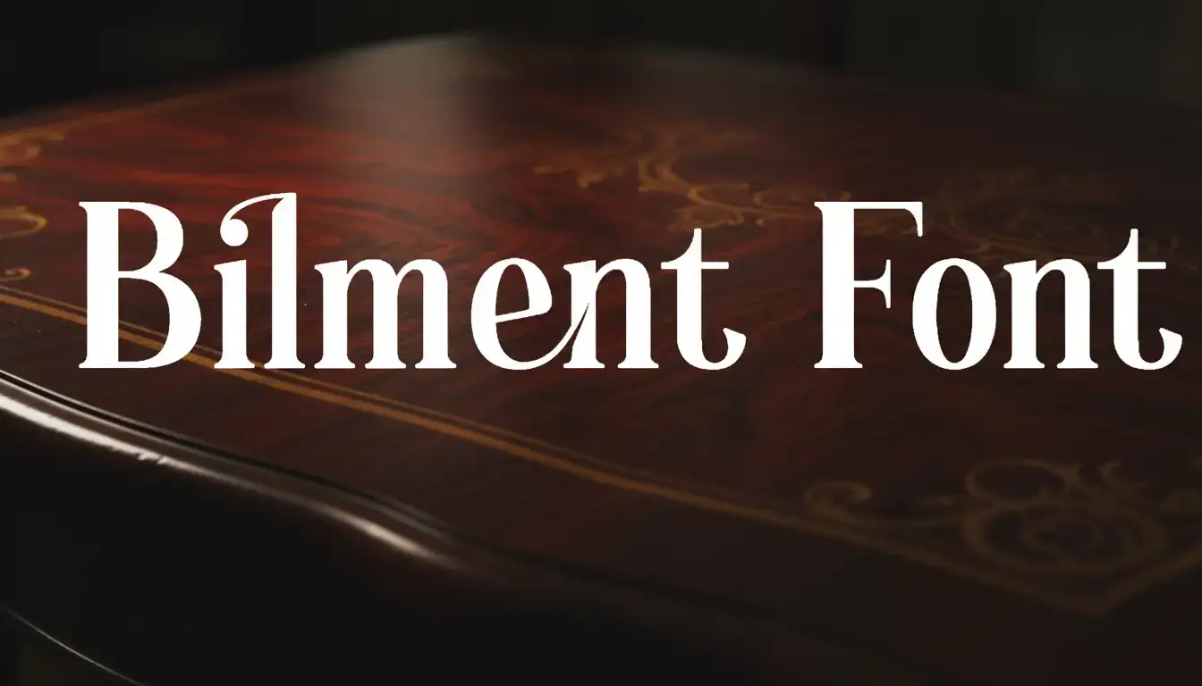 Bilment Font