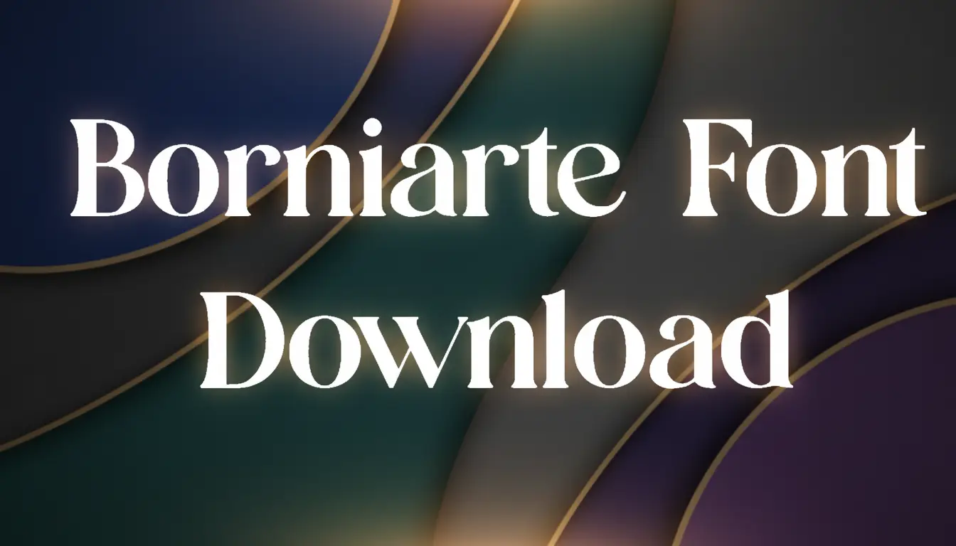 Borniarte Font Download