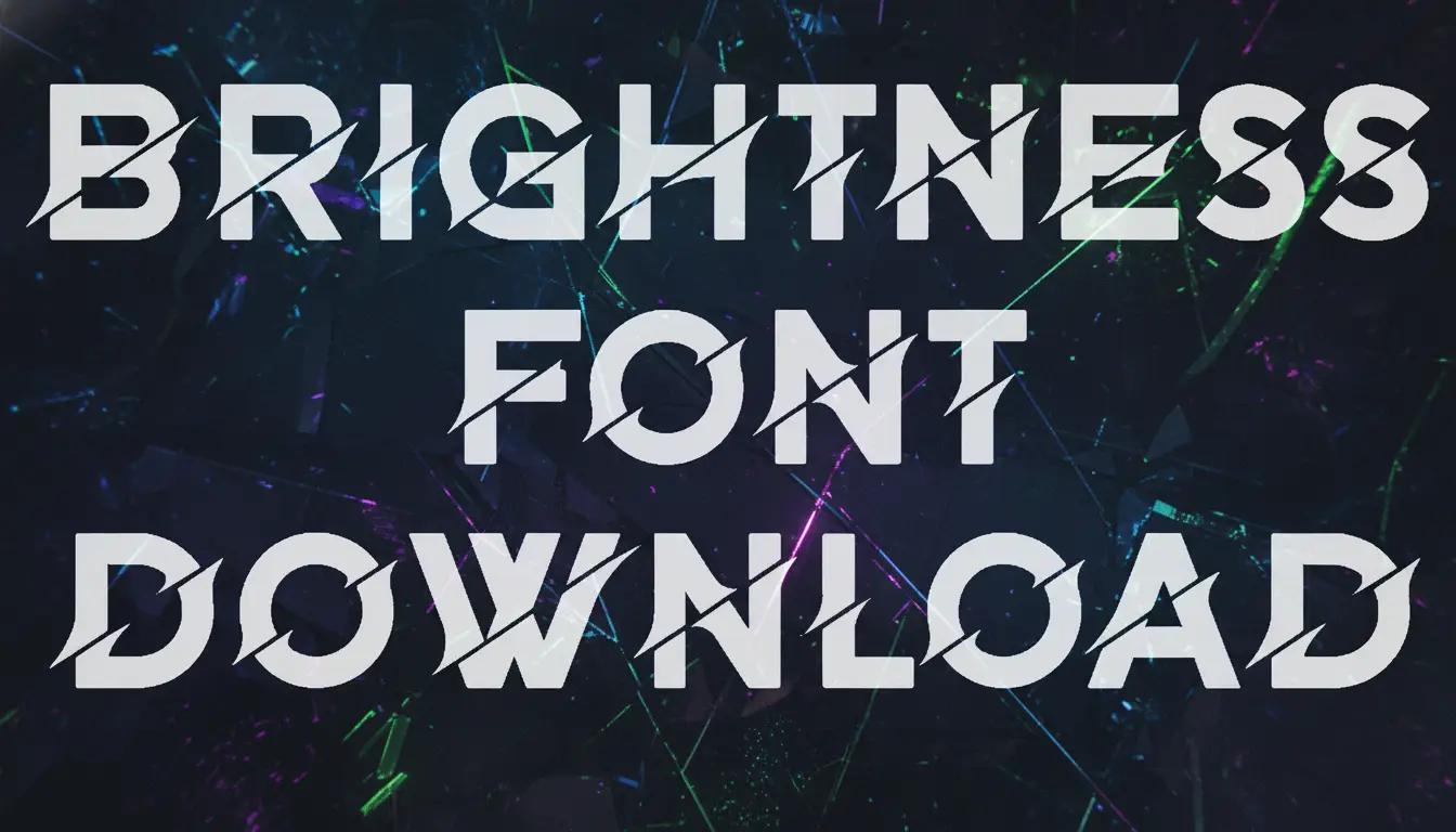 Brightness Font Download