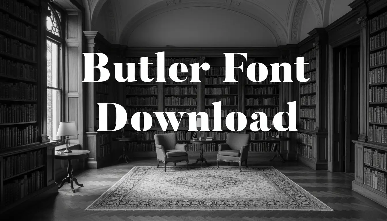 Butler Font Download