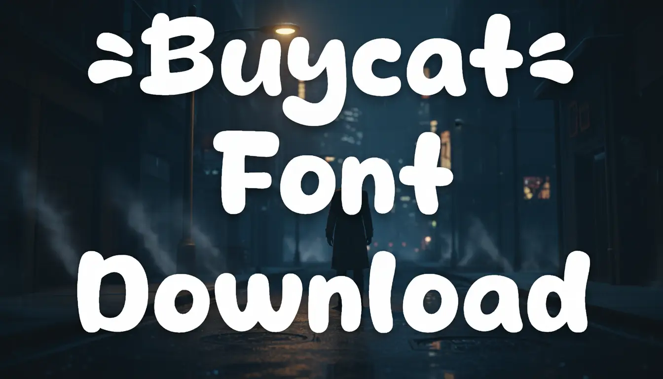 Buycat Font Download