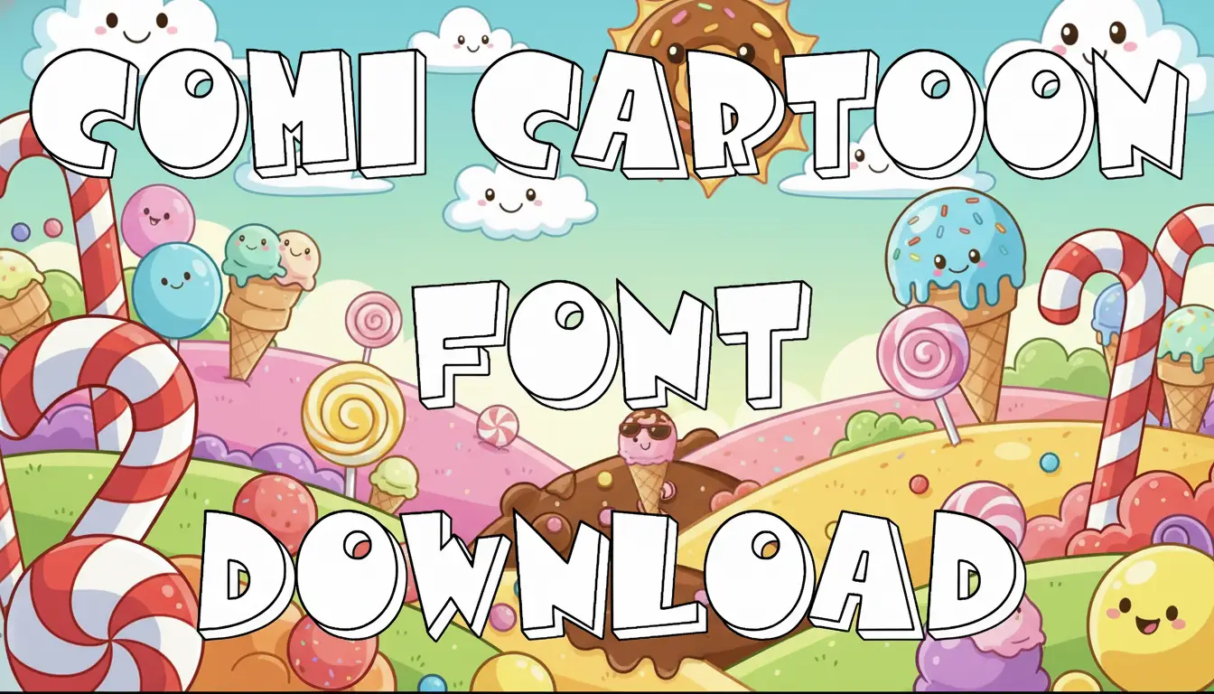 COMI CARTOON FONT DOWNLOAD