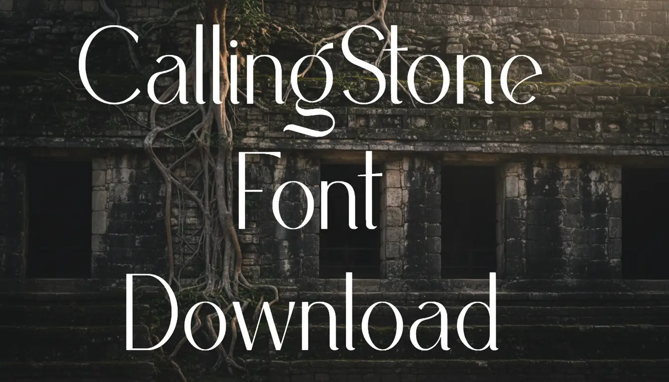 CallingStone Font Download