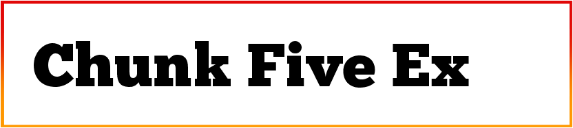 ChunkFive Ex Font free download