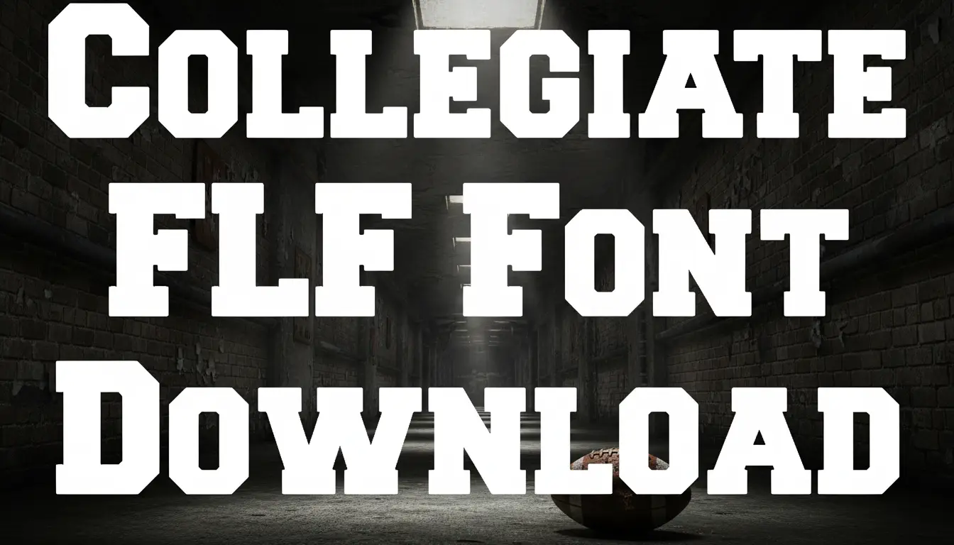 Collegiate FLF Font Download