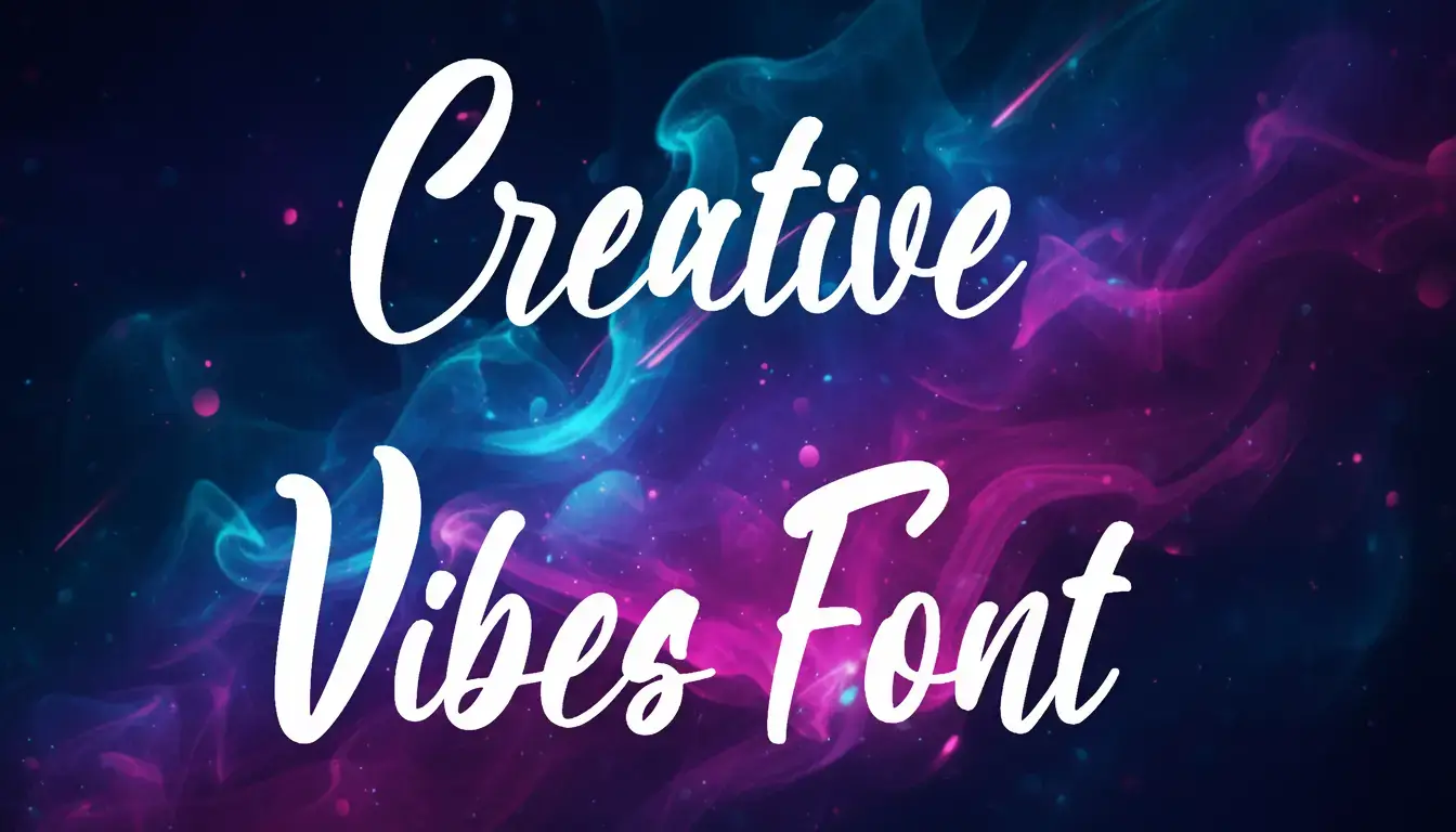 Creative Vibes Font