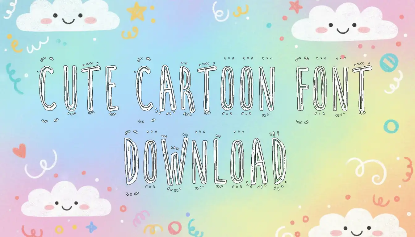 Cute Cartoon Font Download