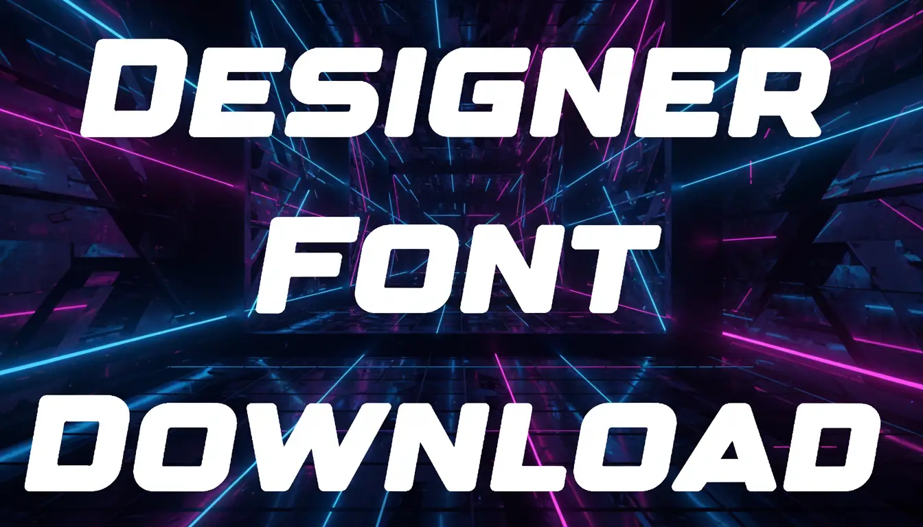 Designer Font Download