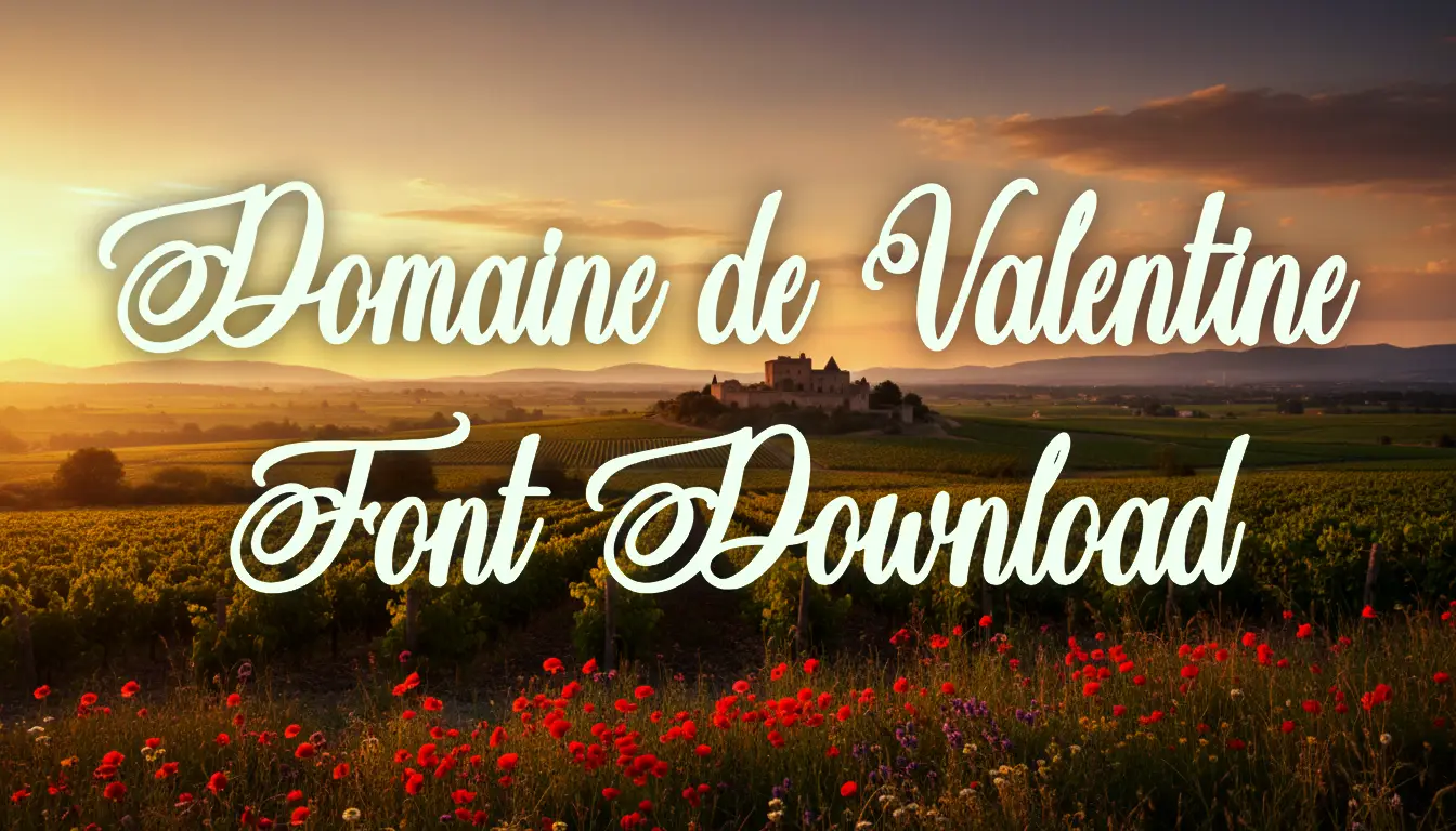 Domaine de Valentine Font Download