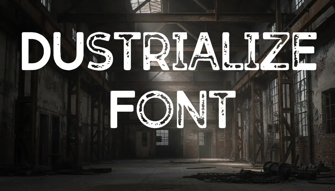 Dustrialize Font