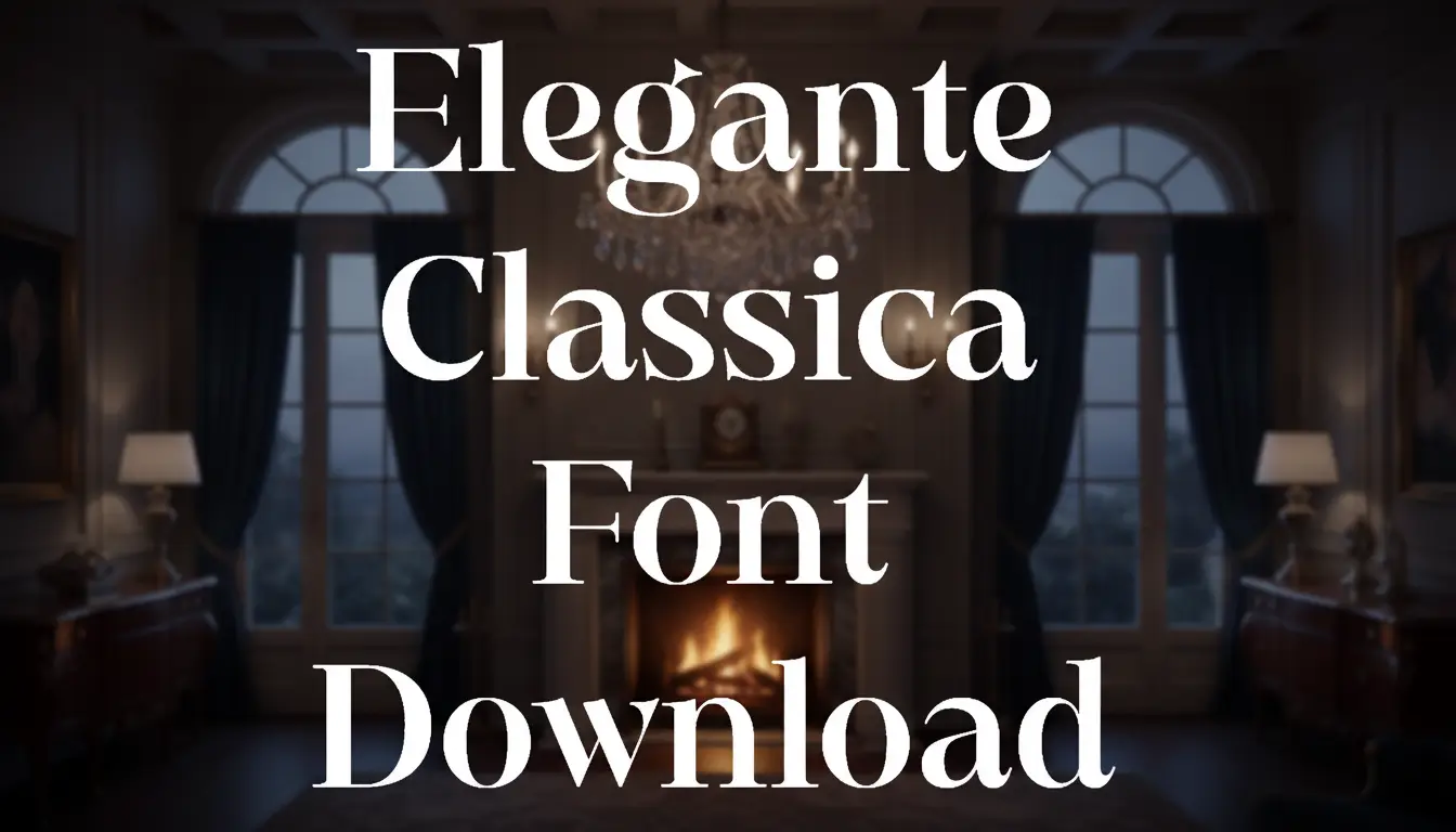 Elegante Classica Font Download