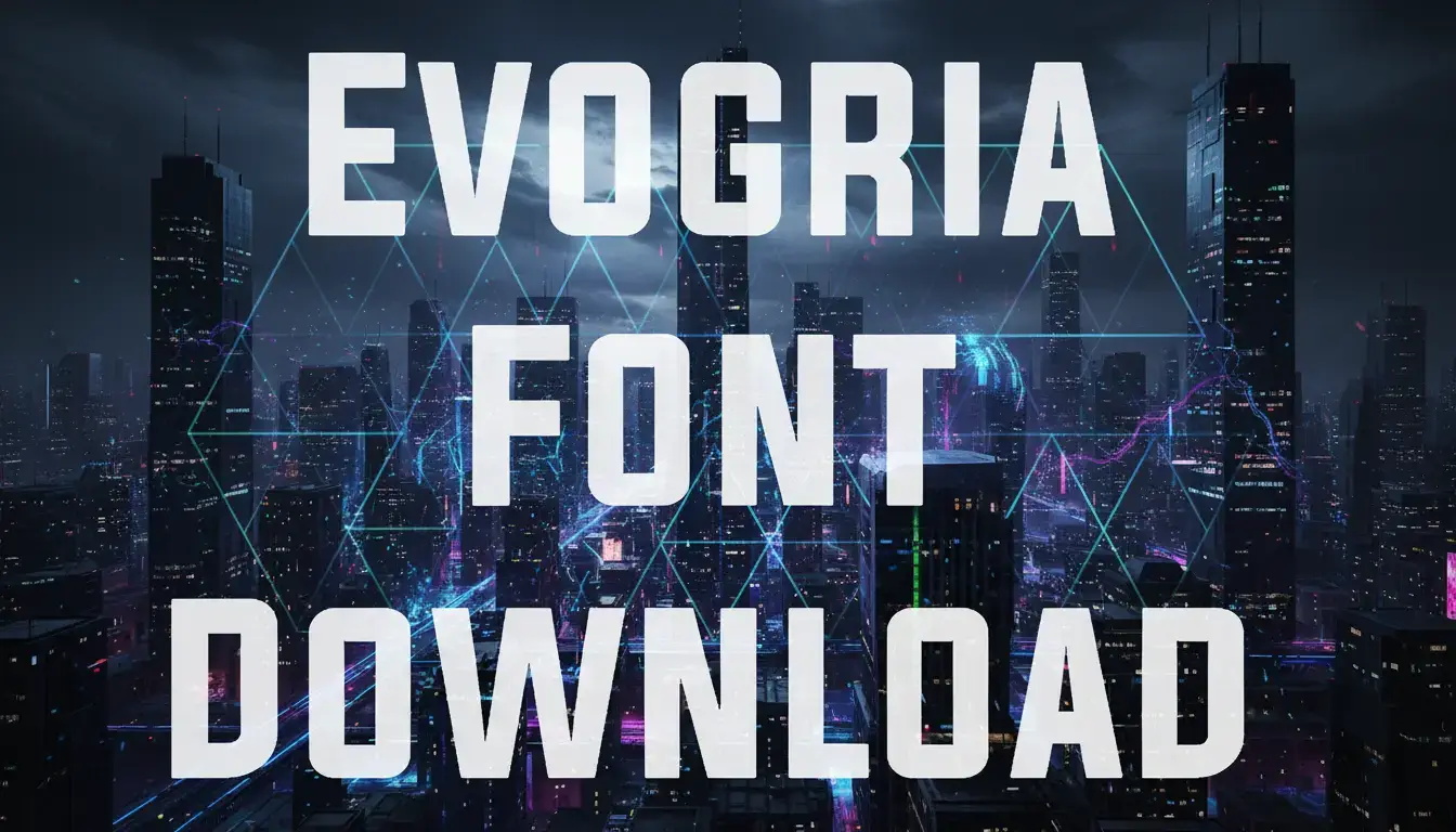 Evogria Font Download
