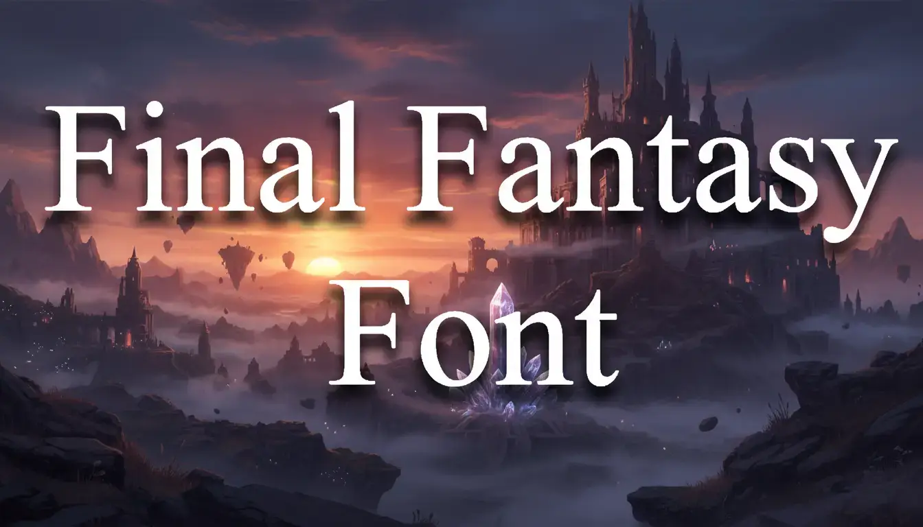 Final Fantasy Font