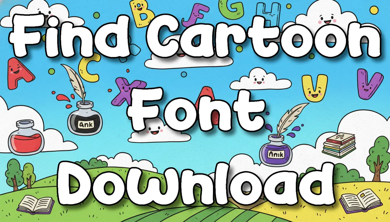 Find Cartoon Font Download