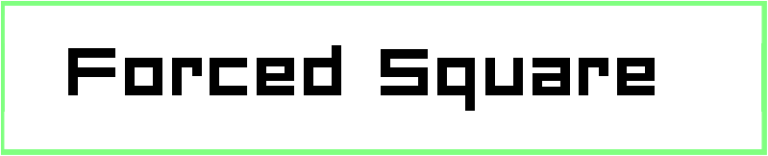 Forced Square Font free download
