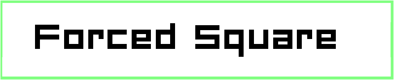 Forced Square Font free download