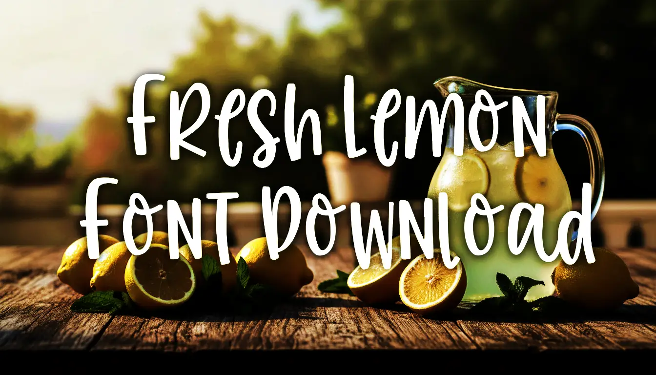 Fresh Lemon Font Download