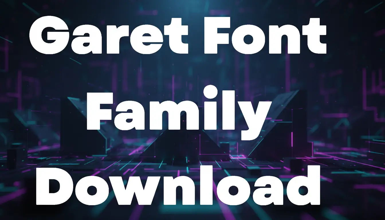 Garet Font Family Download