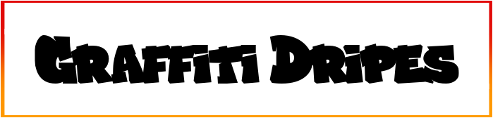 Graffiti Dripes Font free download