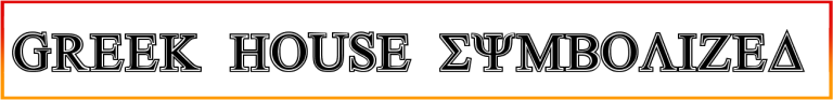 Greek House Symbolized Font free download