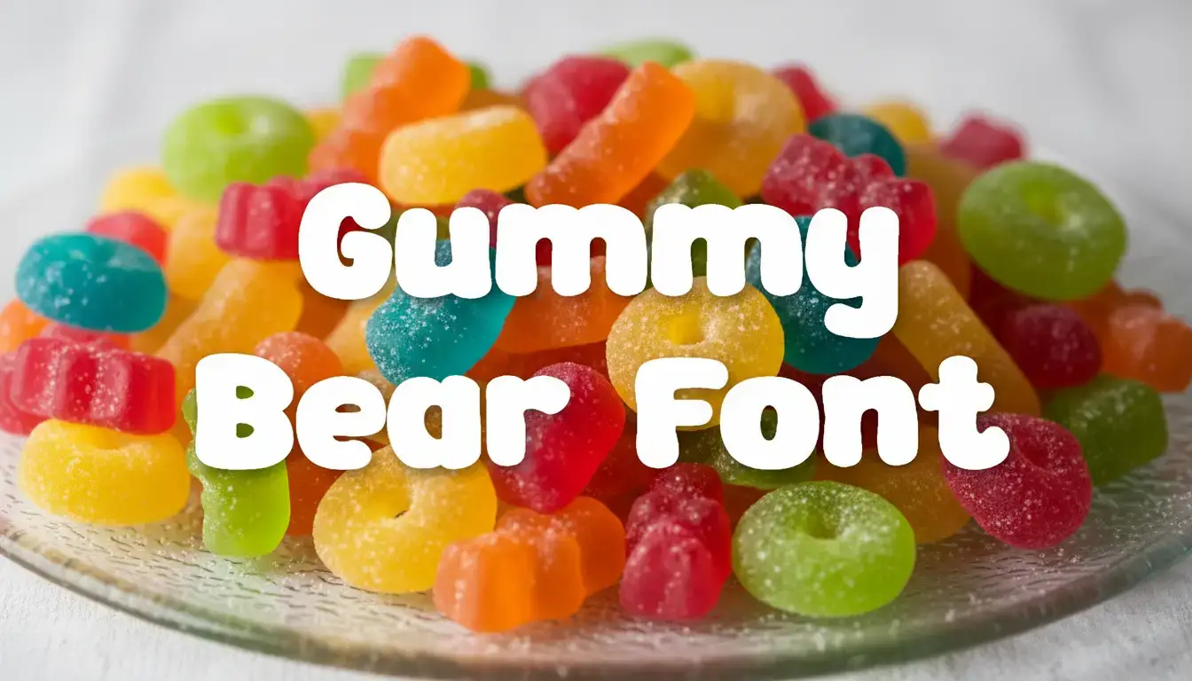Gummy Bear Font