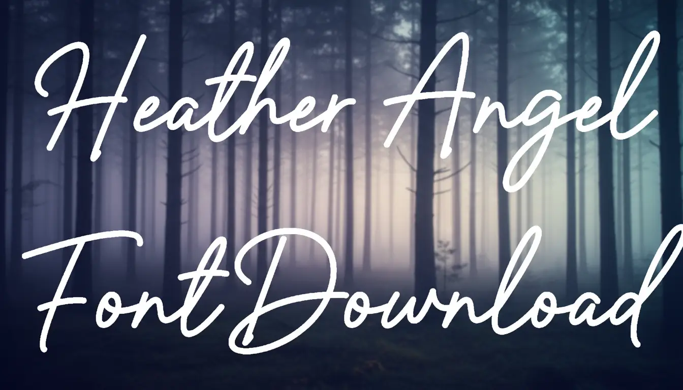 Heather Angel Font Download