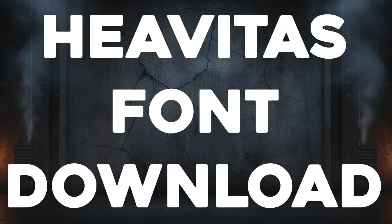 Heavitas Font Download