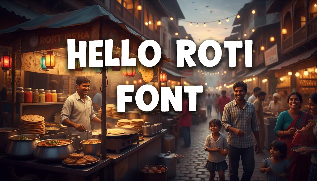Hello Roti Font
