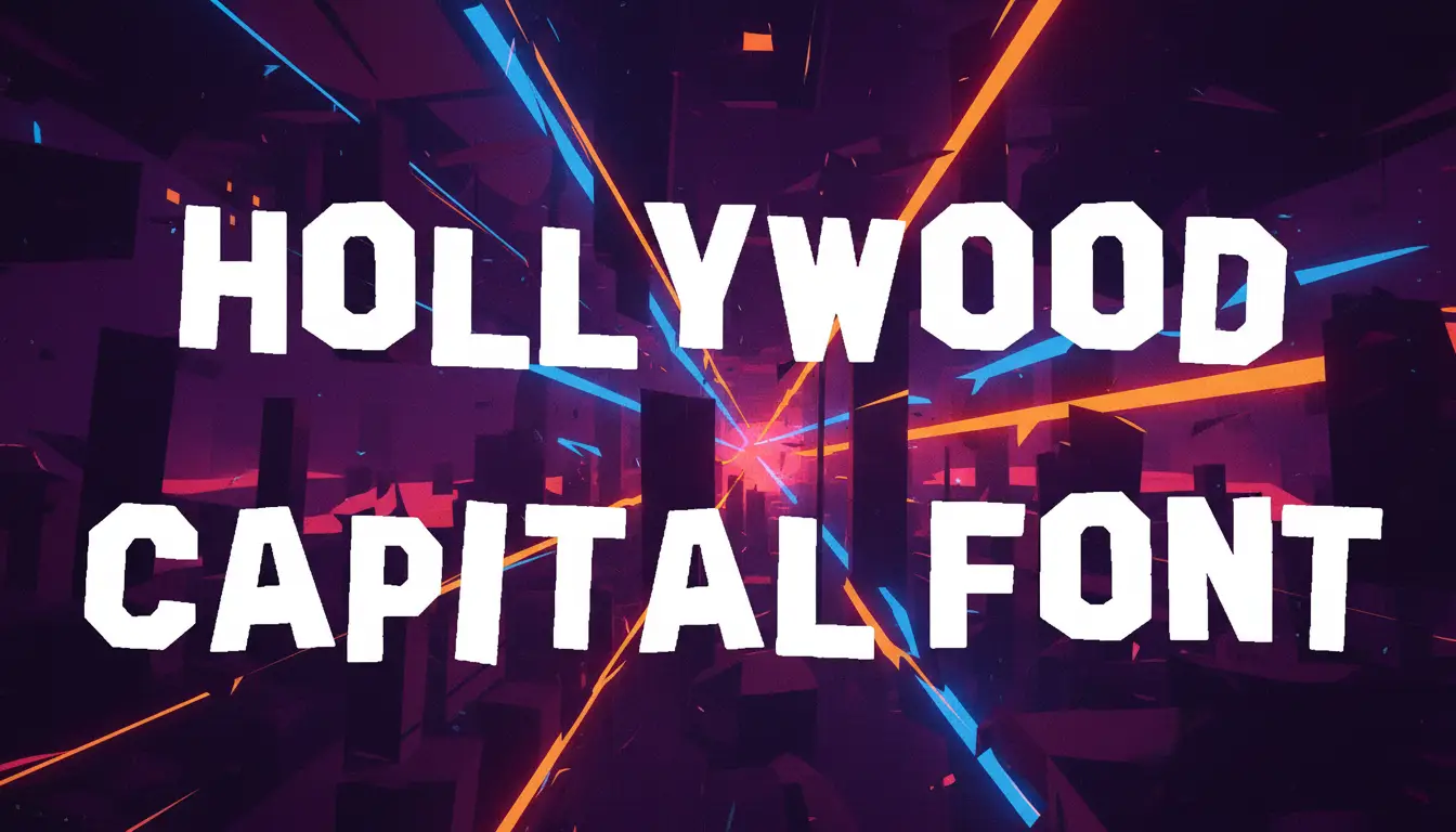 Hollywood Capital Font
