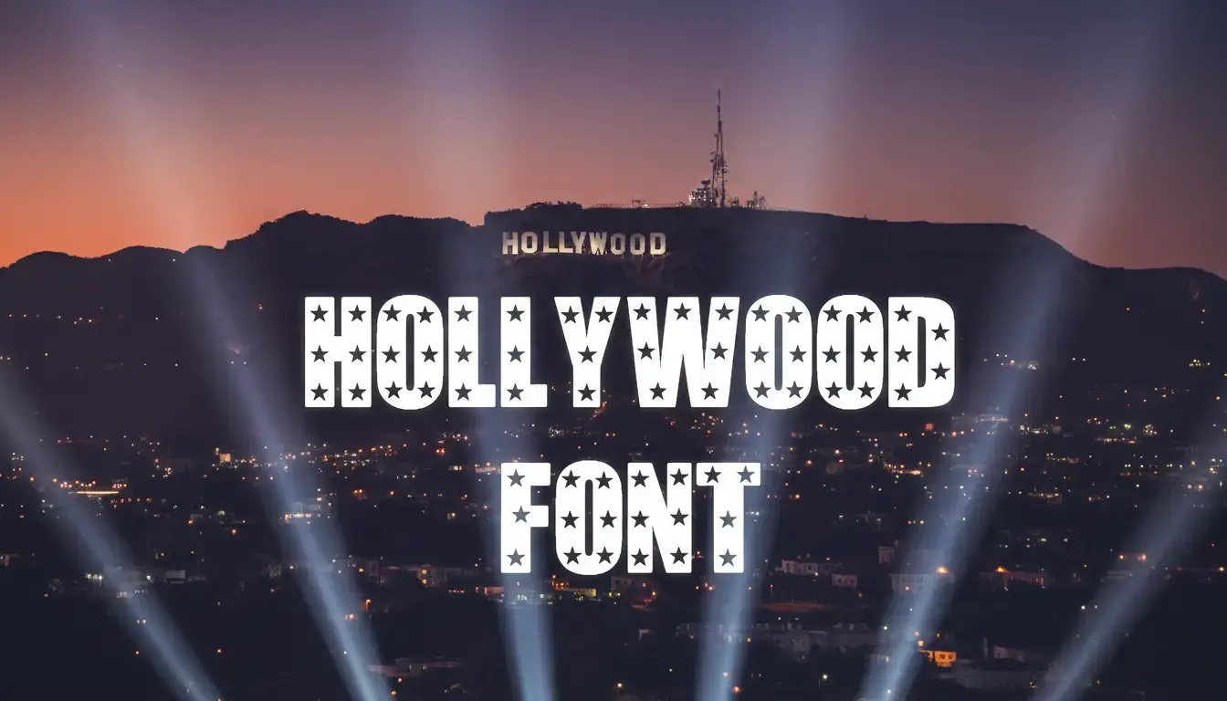 Hollywood Font download